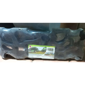 Plastic Garden Fence Black