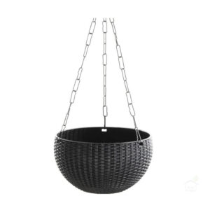 Black Hanging Basket