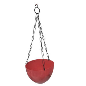 Red Hanging Basket