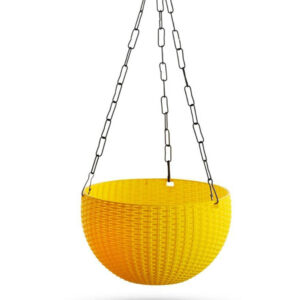 Yellow Hanging Basket