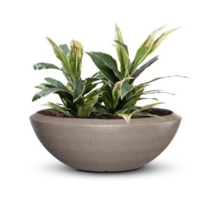 Plastic Pots D- Textured Finish